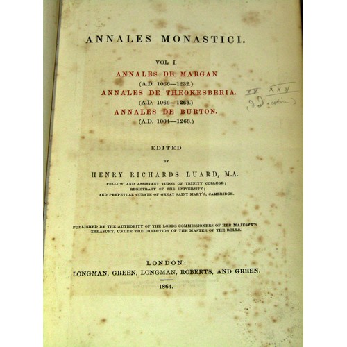 838 - Antiquarian interest archaeological report for 1848 for Worcester, Anglo Saxon History 1885 (2 vols)... 