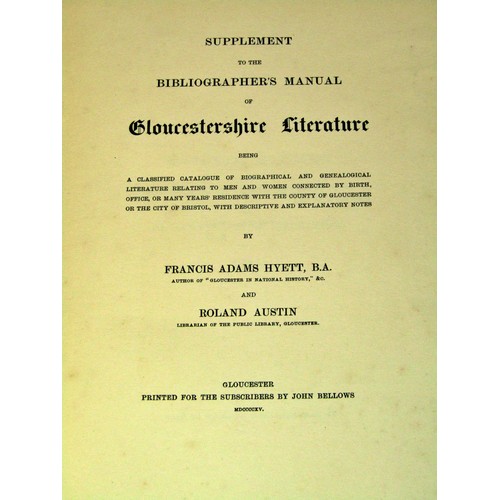 838 - Antiquarian interest archaeological report for 1848 for Worcester, Anglo Saxon History 1885 (2 vols)... 