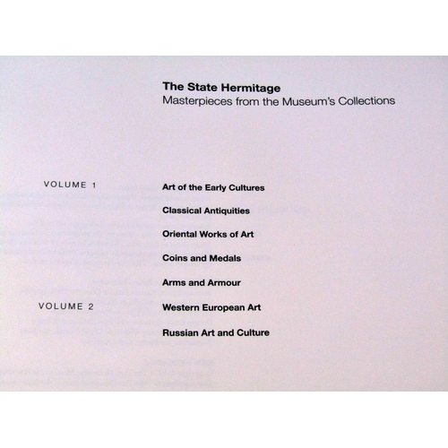 845 - Art Interest to include The State Hermitage (2 volumes) Earth & Fire (on sculpture) Pop Art & Treasu... 