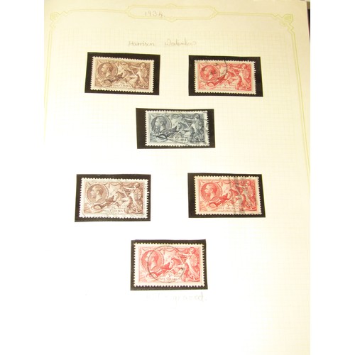 885 - A genuine unpicked Great Britain collection in a loose leaf album, including 2 x 1840 1d blacks both... 