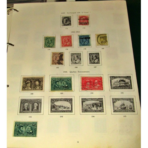 886 - General Great Britain collection housed in seven stockbooks and a folder, Canada Stamp Album, mostly... 