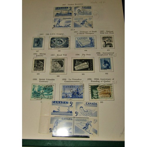 886 - General Great Britain collection housed in seven stockbooks and a folder, Canada Stamp Album, mostly... 