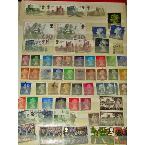 886 - General Great Britain collection housed in seven stockbooks and a folder, Canada Stamp Album, mostly... 