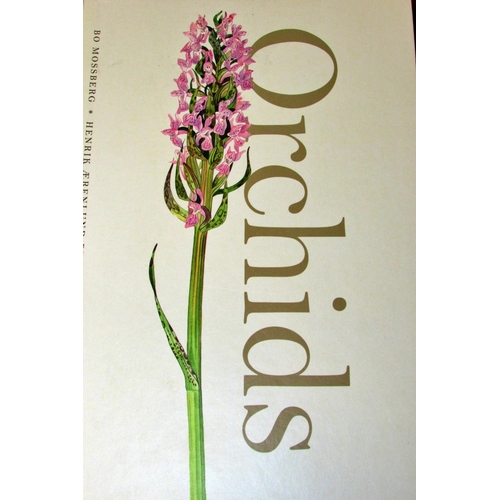 806 - Extensive collection of books on the flora of orchids to include reference on British and European o... 