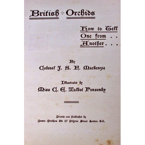 806 - Extensive collection of books on the flora of orchids to include reference on British and European o... 