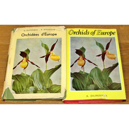 806 - Extensive collection of books on the flora of orchids to include reference on British and European o... 