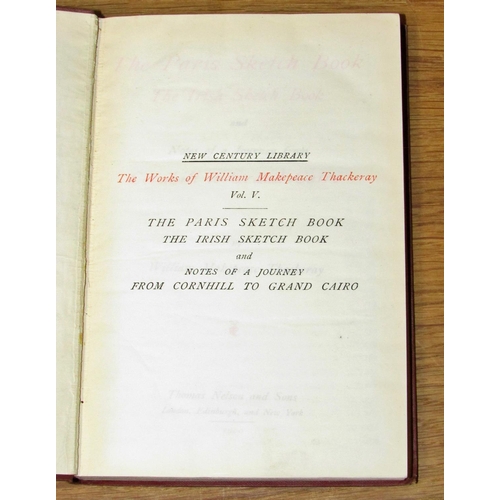 823 - Collection of Shakespeare (1890s/early 1900s) and Thackeray (1900) (29)