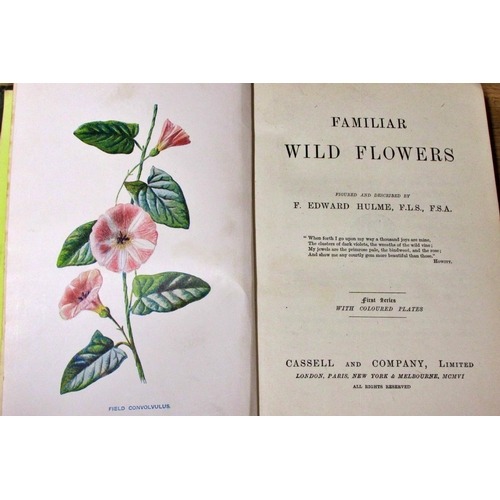 825 - Flowering Plants, Grasses and Ferns of Great Britain by Anne Pratt (7 volumes) (with coloured plates... 