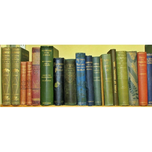 827 - Collection of late 19th / early 20th century books on flora and botany of the British Isles (26) inc... 