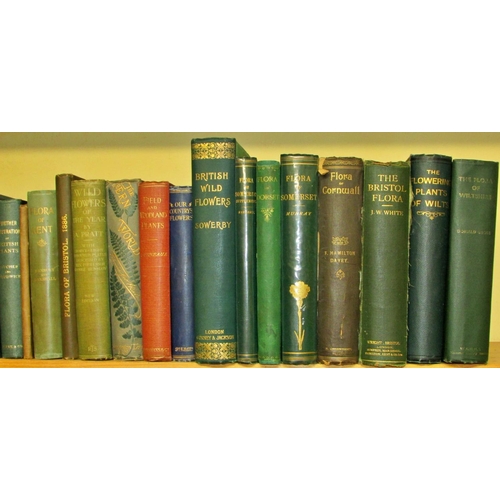 827 - Collection of late 19th / early 20th century books on flora and botany of the British Isles (26) inc... 