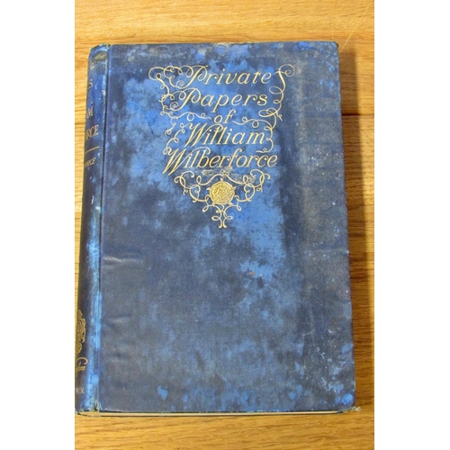 829 - Historical interest to include letters & essays including by William Wilberforce (1897) and Dr John ... 