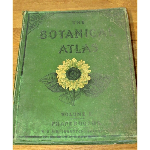 841 - The Botanical Atlas, A Guide to the Practical Study of Plants (1883) (2 volumes) and  Darwin's Ferti... 