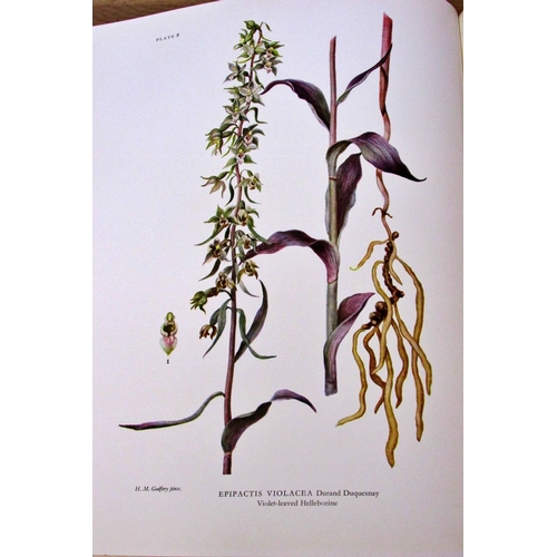 842 - The Wild Orchids of Britain (limited edition 822/1140) together with Monograph and Iconograph of Nat... 