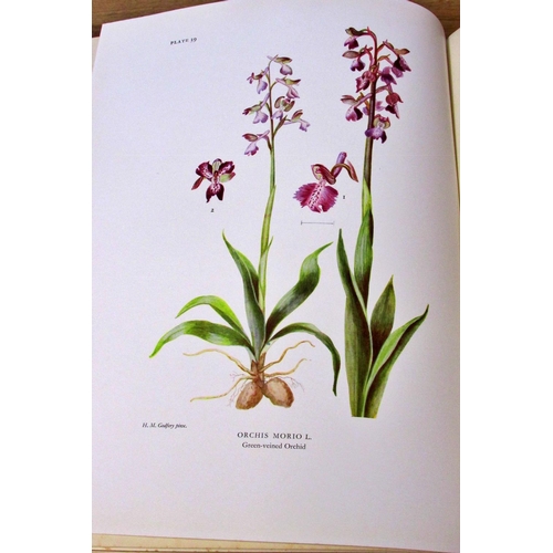 842 - The Wild Orchids of Britain (limited edition 822/1140) together with Monograph and Iconograph of Nat... 