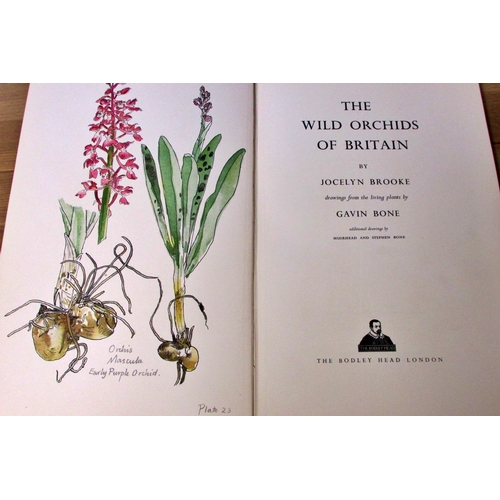 842 - The Wild Orchids of Britain (limited edition 822/1140) together with Monograph and Iconograph of Nat... 