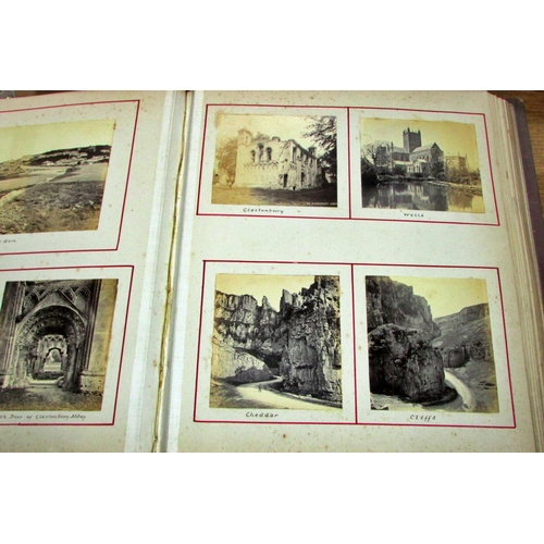 846 - Extensive collection of photographs including local interest and portraiture in four antique albums ... 