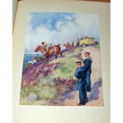 847 - Humour in the Hunting Field by G D Armour (1935) with coloured plates