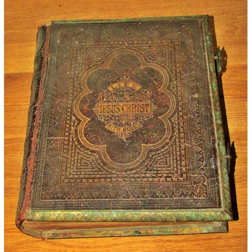 848 - One album of Victorian photographs together with Fleetwood's Life of Christ (1879) (illustrated)