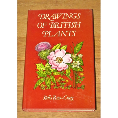 850 - Collection of illustrated books relating to flora of the British Isles, including Drawings of Britis... 