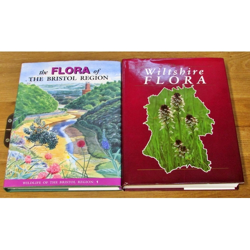 851 - Extensive collection of books on  the flora of the British Isles with specific regional volumes incl... 