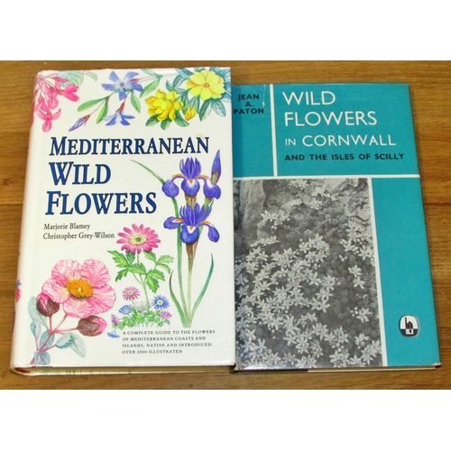 851 - Extensive collection of books on  the flora of the British Isles with specific regional volumes incl... 