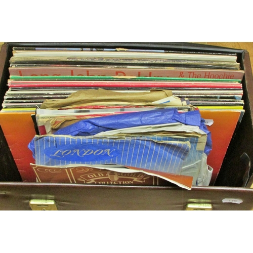 857 - Collection of 27 LP records including Abba, The Police, Adam & The Ants, Madness, David Bowie, Long ... 