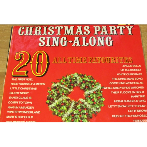 858 - Collection of compilation LPs (40+) to include sing-along, Christmas, hits from the 60s, 70s & 80s, ... 