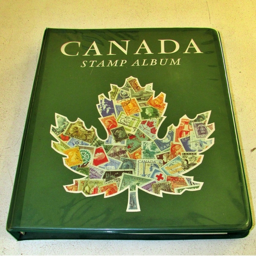 867 - A Canadian highly catalogued collection in a SG printed albums, 1851-1980s