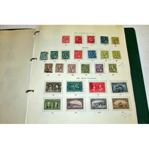 867 - A Canadian highly catalogued collection in a SG printed albums, 1851-1980s