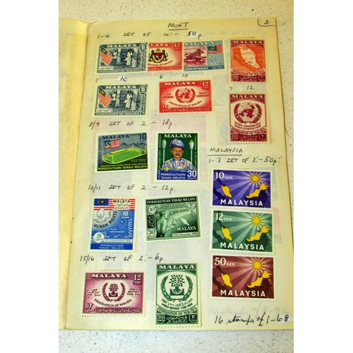 868 - 30 Circulated approval books, containing good range of mostly commonwealth stamps mint and used QV-Q... 