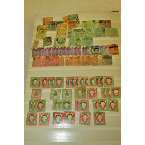 869 - 8 stockbooks, containing a alrge quantity of commenwelth mint and used QV-QE11. Many sets and much d... 