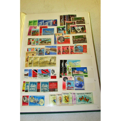 869 - 8 stockbooks, containing a alrge quantity of commenwelth mint and used QV-QE11. Many sets and much d... 