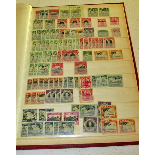 869 - 8 stockbooks, containing a alrge quantity of commenwelth mint and used QV-QE11. Many sets and much d... 