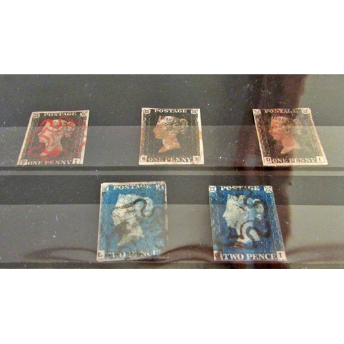 872 - A Great Britain collection housed in 2 stock books and SG printed album. QV-QE11 Large quantity of Q... 