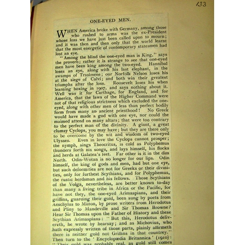 823A - The Mancroft Essays 1923 by Arthur Michael Samuel, leather bound edition (annotated by the author) i... 