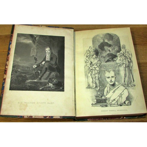 812 - Antiquarian interest to include Waverley Novels (1843) (5 volumes) The Tales and Poems of Edgar Alla... 