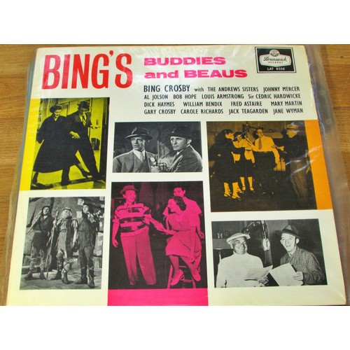 858A - A collection of LPS (40) to include Easy Listening: Bing Crosby, Louis Armstrong, Bill Haley, Jim Re... 