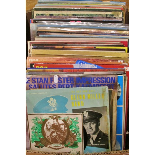 862 - Collection of easy listening LPs from the 50s and 60s to include Jim Reeves, Harry Secombe, Nat King... 