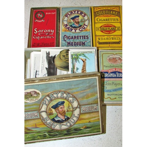 884 - Collection of cigarette cards (one tin full) A large collection of vintage cigarette cards, Wills / ... 