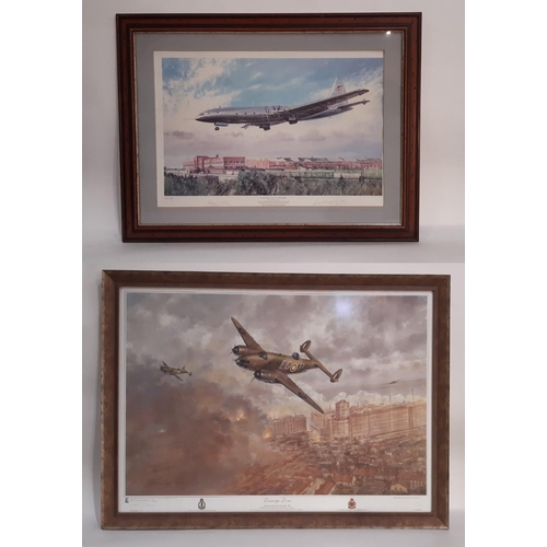 737 - Military Interest - Two limited edition prints by different artists, to include: John Young - 'Damag... 