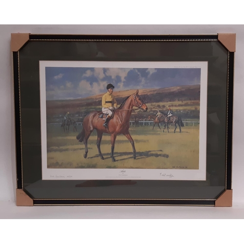 755 - Neil Cawthorne - 'Arkle', limited edition colour print, signed below by the artist and Pat Taaffe, n... 