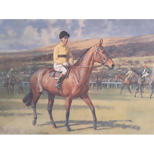 755 - Neil Cawthorne - 'Arkle', limited edition colour print, signed below by the artist and Pat Taaffe, n... 