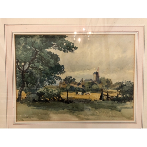 788 - Four late 19th-early 20th century watercolours by different artists to include: Emily Wooding - two ... 