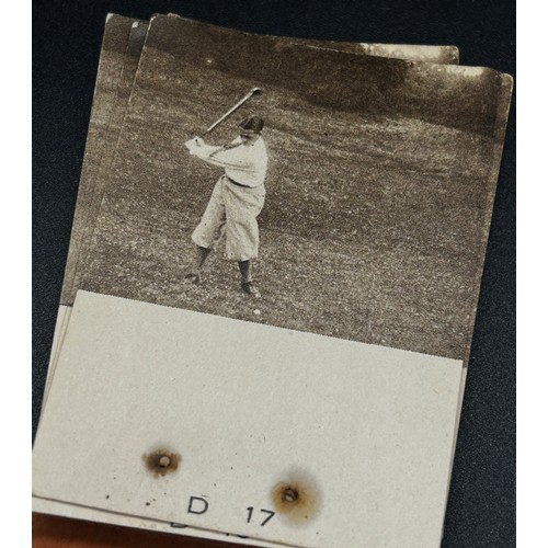 453 - Bobby jones golfing flick book number 11b brassie and iron