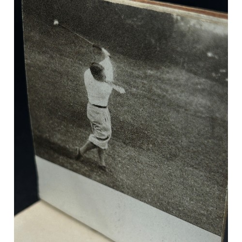 453 - Bobby jones golfing flick book number 11b brassie and iron