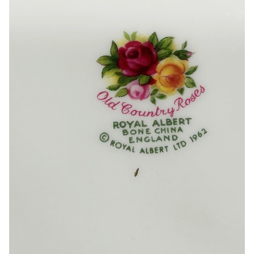 112 - Royal Albert Country Roses ceramics to include basin & ewer, lidded urn, dressing table set etc.