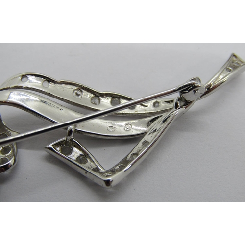 418 - Group of stylised foreign white metal jewellery with textured finish, all indistinctly stamped; a mu... 