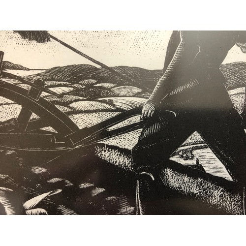 790A - After Claire Leighton (1898-1989) - Two monochrome prints: 'The Farmers Year - April: Sowing' and '.... 