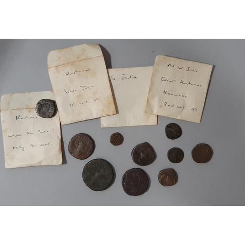 483 - Quantity of English bronze coinage, 19th century and later together with a small amount of ancient b... 