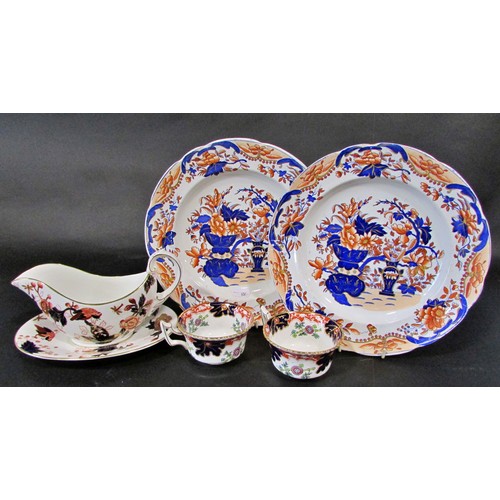 116 - Collection of Coalport, Royal Derby & other Imari dinner and tea wares